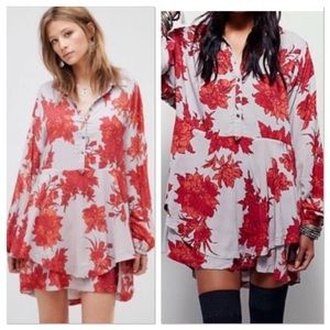 Free People Anthropologie Shake It Mini Dress